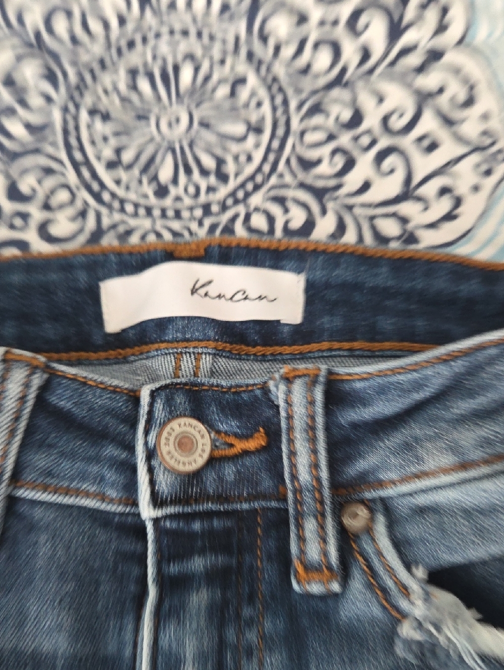 KanCan High-Rise Blue Denim Jeans